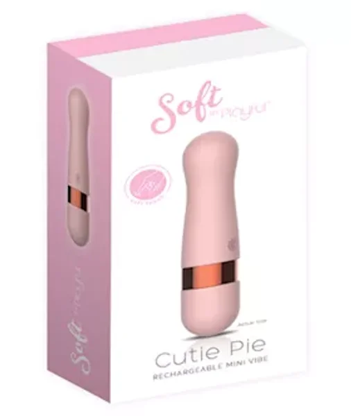 Soft By Playful Cutie Pie Rechargeable Mini Vibe Pink — image 8 of 8