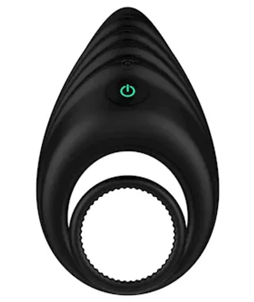 Enhance Vibrating Cock And Ball Ring Black — image 6 of 8