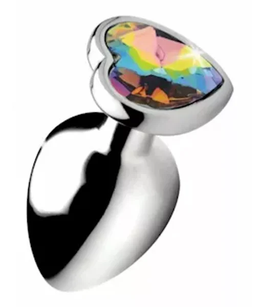 Prism Heart Anal Plug - 3.2 Inch — image 3 of 5