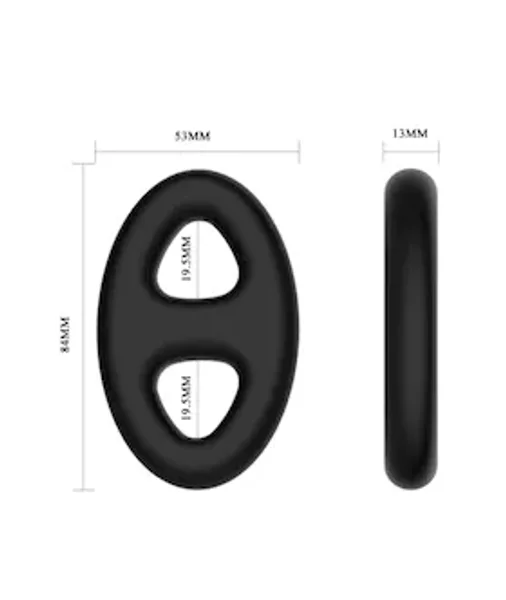 Infinite Ellipse Silicone Cock Ring — image 12 of 12