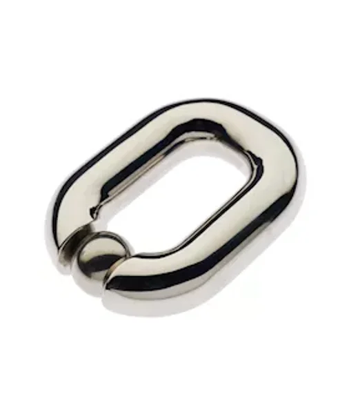 Kink Range Oval Cock And Ball Ring - 46mm — image 3 of 4