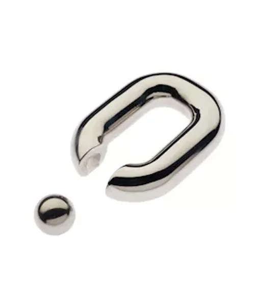 Kink Range Oval Cock And Ball Ring - 46mm — image 4 of 4