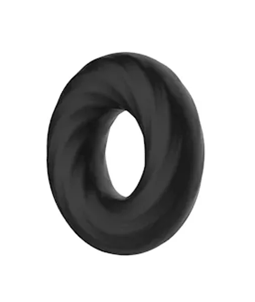 Spiral Ripples Silicone Cock Ring — image 9 of 12