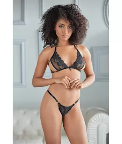 Allure Paris Bralette And Open Panty Set — image 4 of 6
