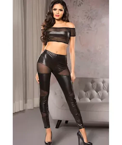 Allure Cutaway Mesh Leggings — image 4 of 6