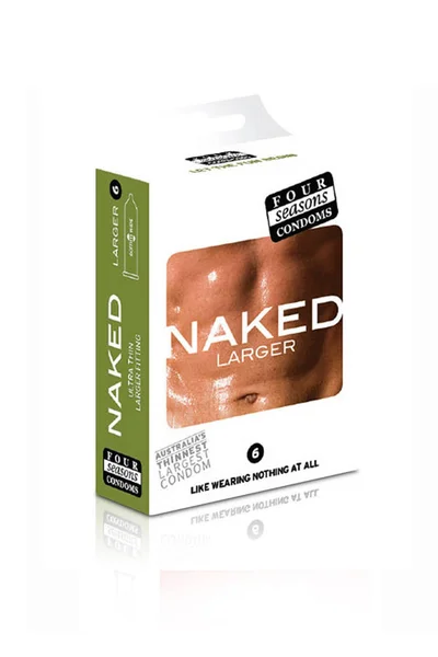 Four Seasons Naked Larger Condoms (6 Pack) — image 5 of 5