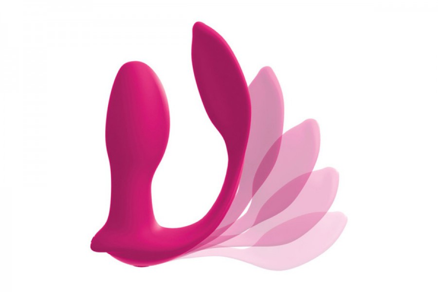 Pipedream Double Ecstasy Couples Wearable Vibrator With Remote