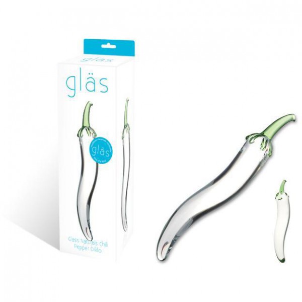 Glas Glass Naturals Chili Pepper Dildo