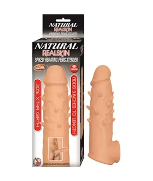 Nass Toys Realskin Spiked Penis Xtender - 6.3 Inch — image 2 of 2