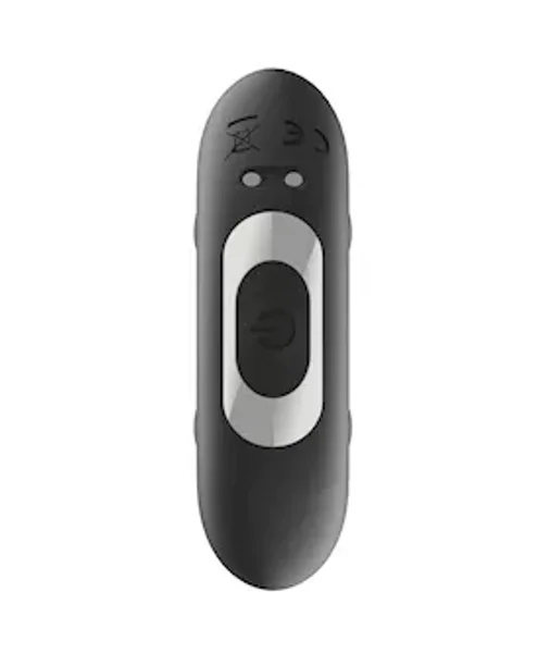 Amore Dual Vibrating Ring With Remote Control - Black — image 6 of 6