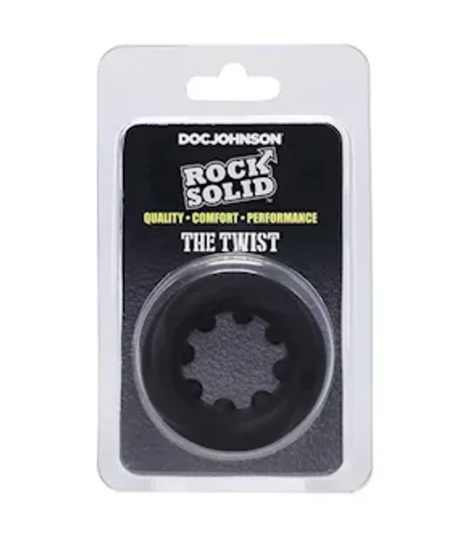 Rock Solid The Twist Silicone Cock Ring — image 5 of 6