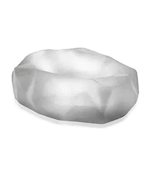Hunkyjunk Fractal Tactile Cockring Clear Ice