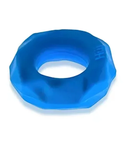 Hunkyjunk Fractal Tactile Cockring Teal Ice