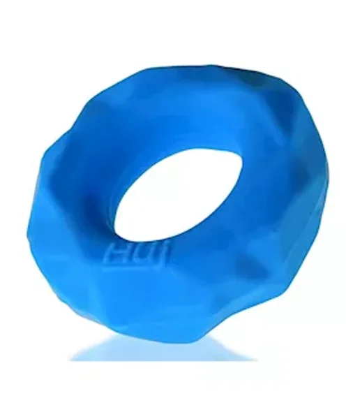 Hunkyjunk Fractal Tactile Cockring Teal Ice