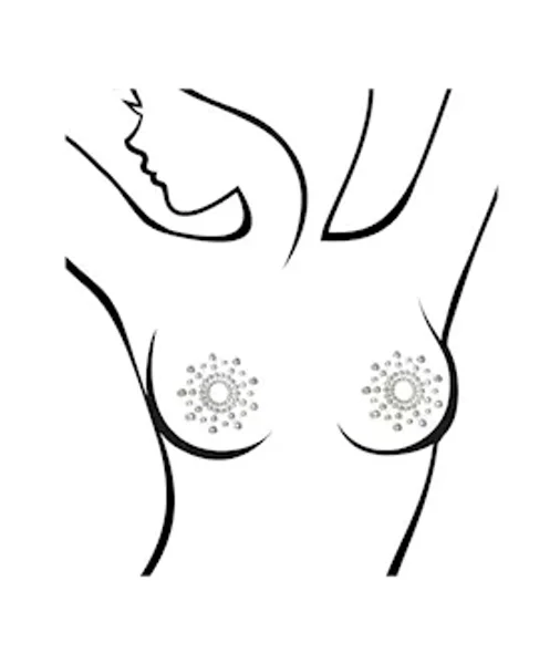 Sexy Af Nipple Pasties Iridescent Crystals — image 4 of 4