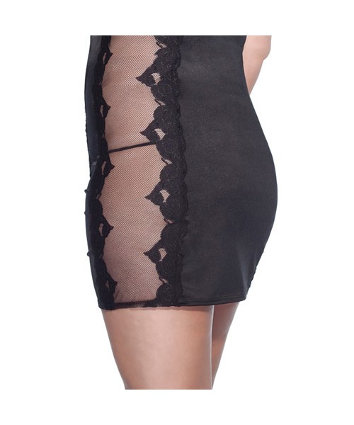 Lace panel chemise