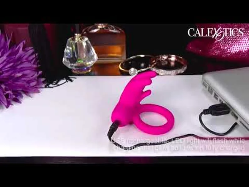 CalExotics Triple Clit Flicker Cock Ring — image 11 of 11
