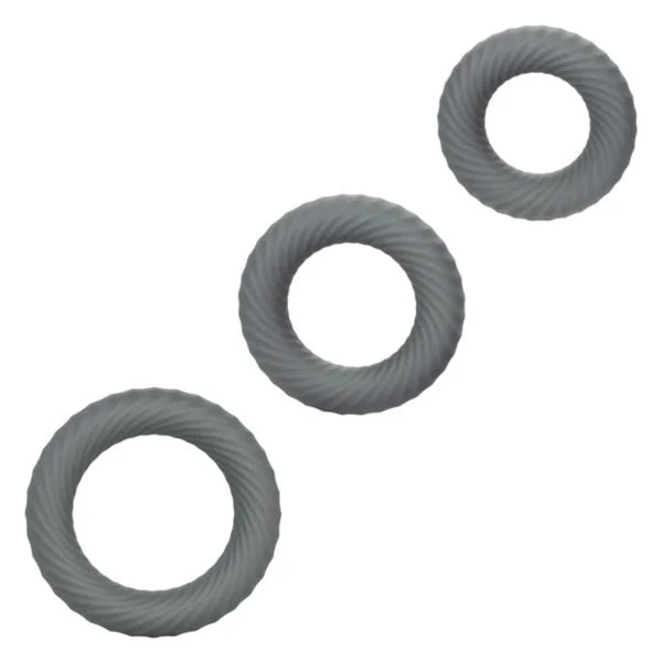 CalExotics Link Up Ultra-Soft Ultimate Cock Ring Set — image 3 of 4
