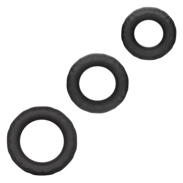 CalExotics Link Up Ultra-Soft Supreme Cock Ring Set — image 3 of 4