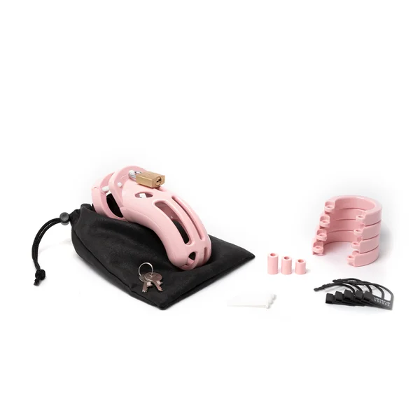 CBX Curve - Pink 3 3/4" Chastity Cage — image 4 of 4