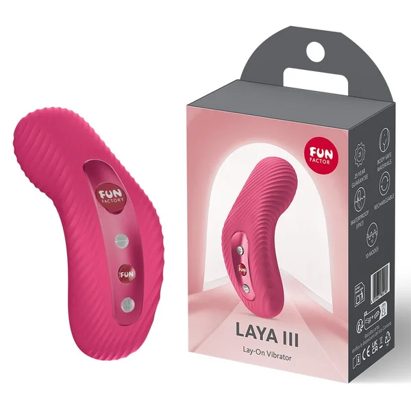 Fun Factory LAYA III Rechargeable Waterproof LAY-ON Vibrator - Sage Green — image 23 of 25