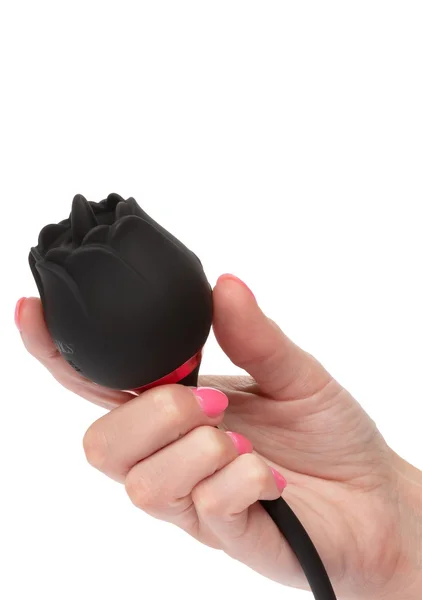 French Kiss Elite Romeo Thrusting Bullet Vibe & Flickering Tongue Clitoral Stimulator By CalExotics - Black — image 25 of 25