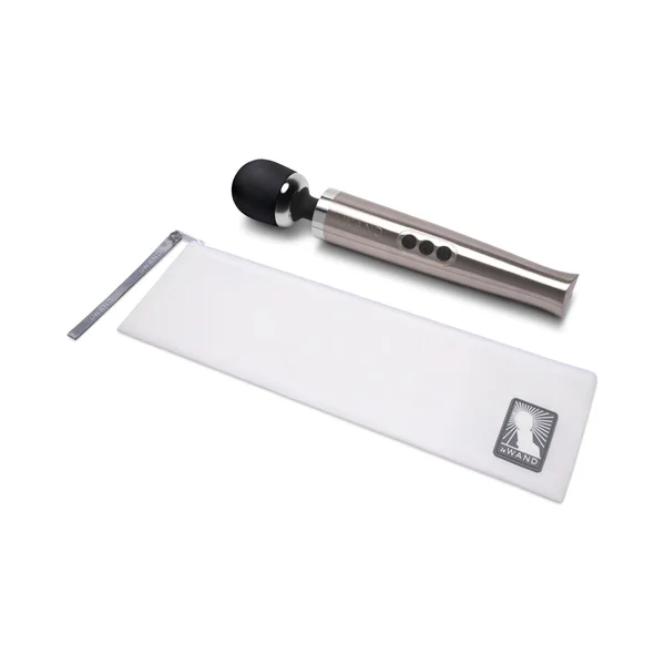 Le Wand Die Cast Rechargeable Vibrating Body Massager - Silver — image 25 of 25
