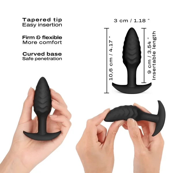Dorcel Wavy Silicone Anal Plug — image 10 of 13