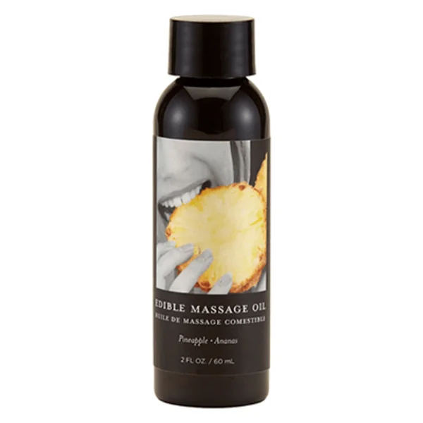Earthly Body Pineapple Edible Massage Oil — image 2 of 2