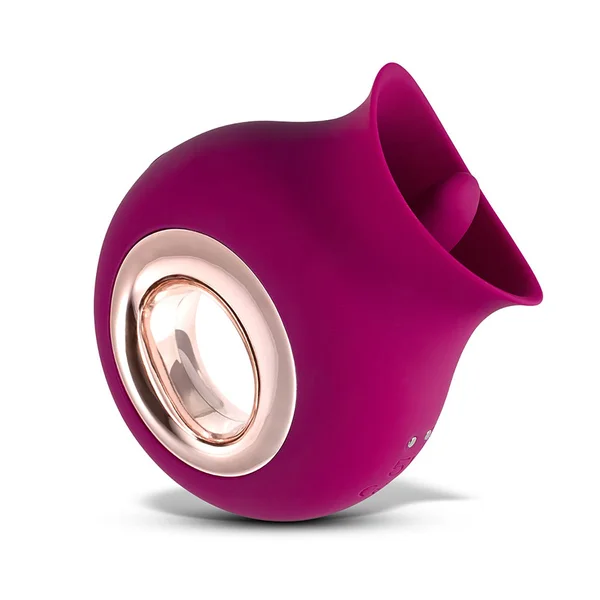 Alvina Luxury Tongue Vibrator - Magenta — image 8 of 14