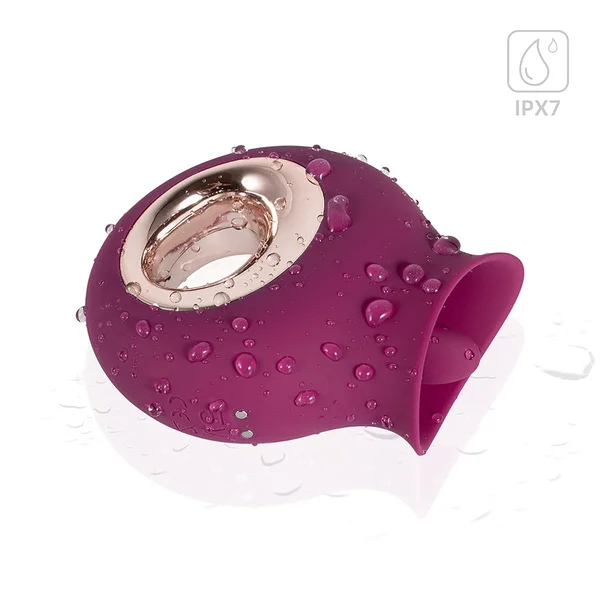 Alvina Luxury Tongue Vibrator - Magenta — image 10 of 14