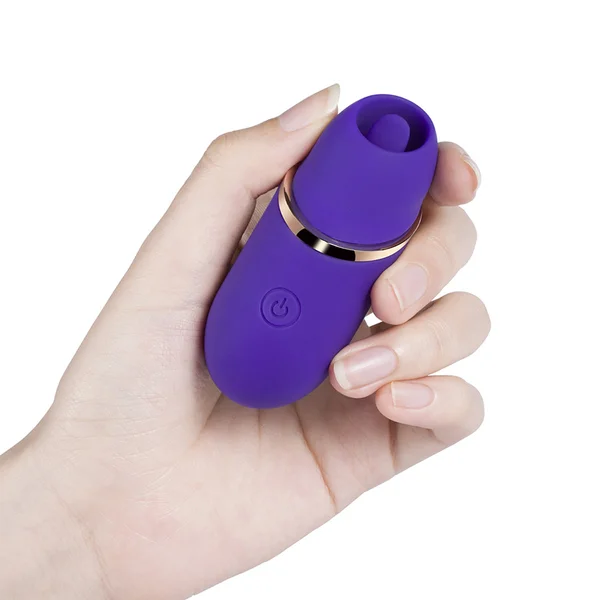 Abby Mini Clit Licking Vibrator - Purple — image 13 of 16