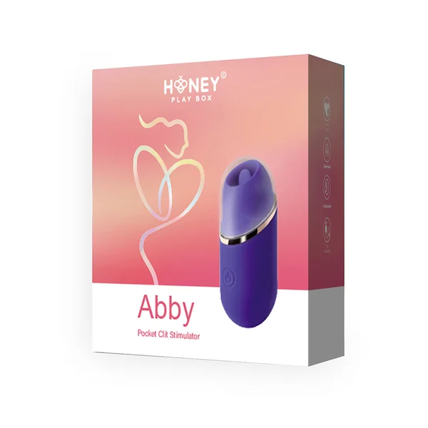 Abby Mini Clit Licking Vibrator - Purple — image 10 of 16