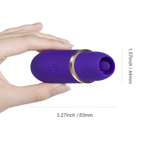 Abby Mini Clit Licking Vibrator - Purple — image 16 of 16