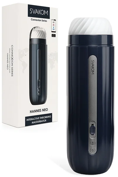Svakom Hannes Neo App Controlled 11.3" Heated Milking Masturbator