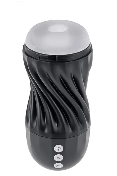 Playboy Solo Stroker 8.7" Vibrating & Sucking Masturbator