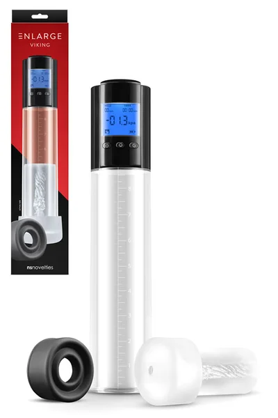 nsnovelties Enlarge Viking Penis Pump with Cock Ring & Masturbator Sleeve — image 4 of 6