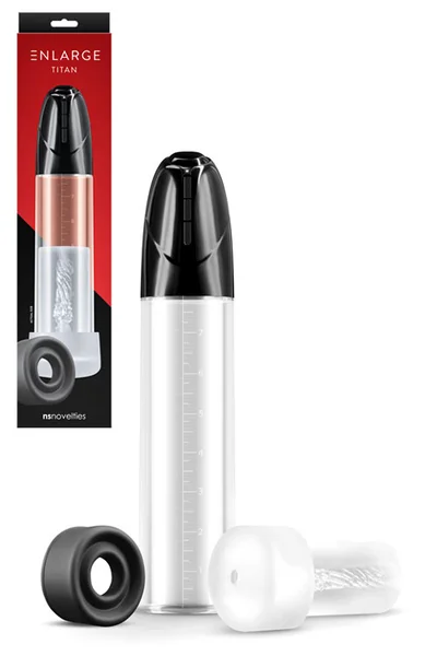 nsnovelties Enlarge Titan Penis Pump with Cock Ring & Masturbator Sleeve — image 4 of 6