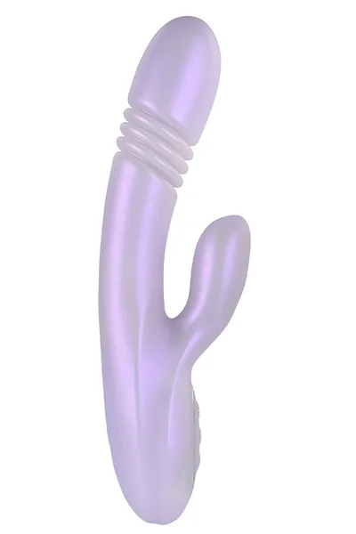 Playboy Bumping Bunny 9" Heated Thrusting Rabbit Vibrator — image 9 of 13