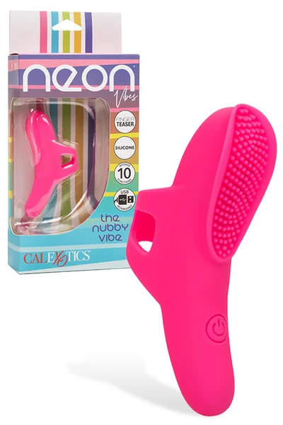 California Exotic Neon Nubby 3.5" Finger Vibrator — image 13 of 18