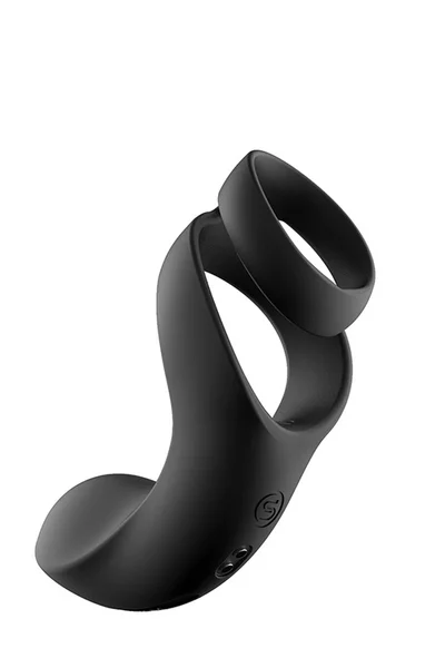 Svakom Benedict 4.5" Dual Vibrating Cock Ring with Perineum Stimulator — image 7 of 8