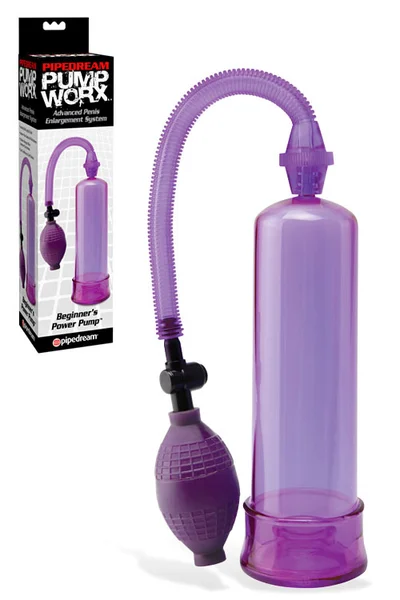 Pipedream Beginners Power Purple Penis Pump — image 2 of 3