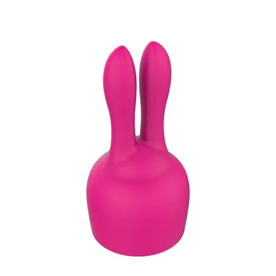 Bunny Attachment Purple Wand Massager Vibrator
