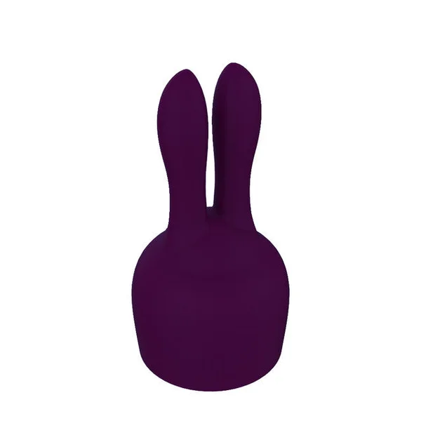 Bunny Attachment Purple Wand Massager Vibrator — image 2 of 3