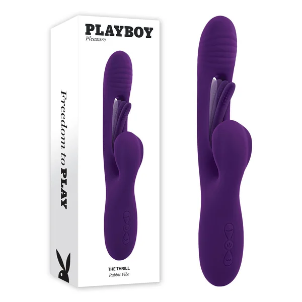 Playboy Pleasure The Thrill Rabbit Vibrator — image 4 of 15