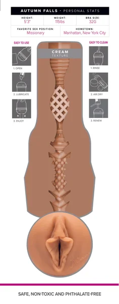 Fleshlight Girls Autumn Falls Cream Signature Vagina — image 3 of 4