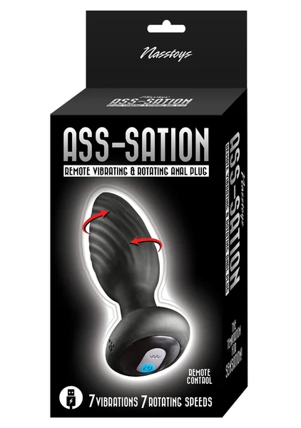 ASS-SATION Remote Vibrating and Rotating Anal Plug — image 8 of 8