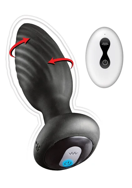 ASS-SATION Remote Vibrating and Rotating Anal Plug — image 5 of 8