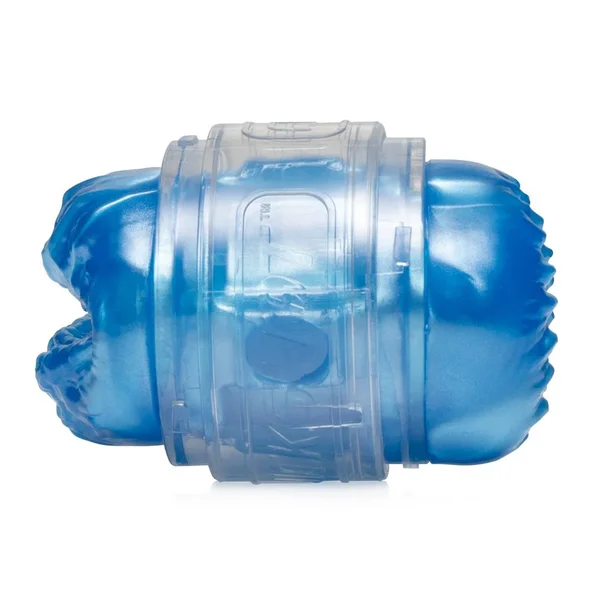 Fleshlight Quickshot Metallic Blue Dual Stroker — image 8 of 8