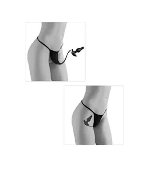Hookup Panties Crotchless Pleasure Pearls - Os/xl — image 8 of 10
